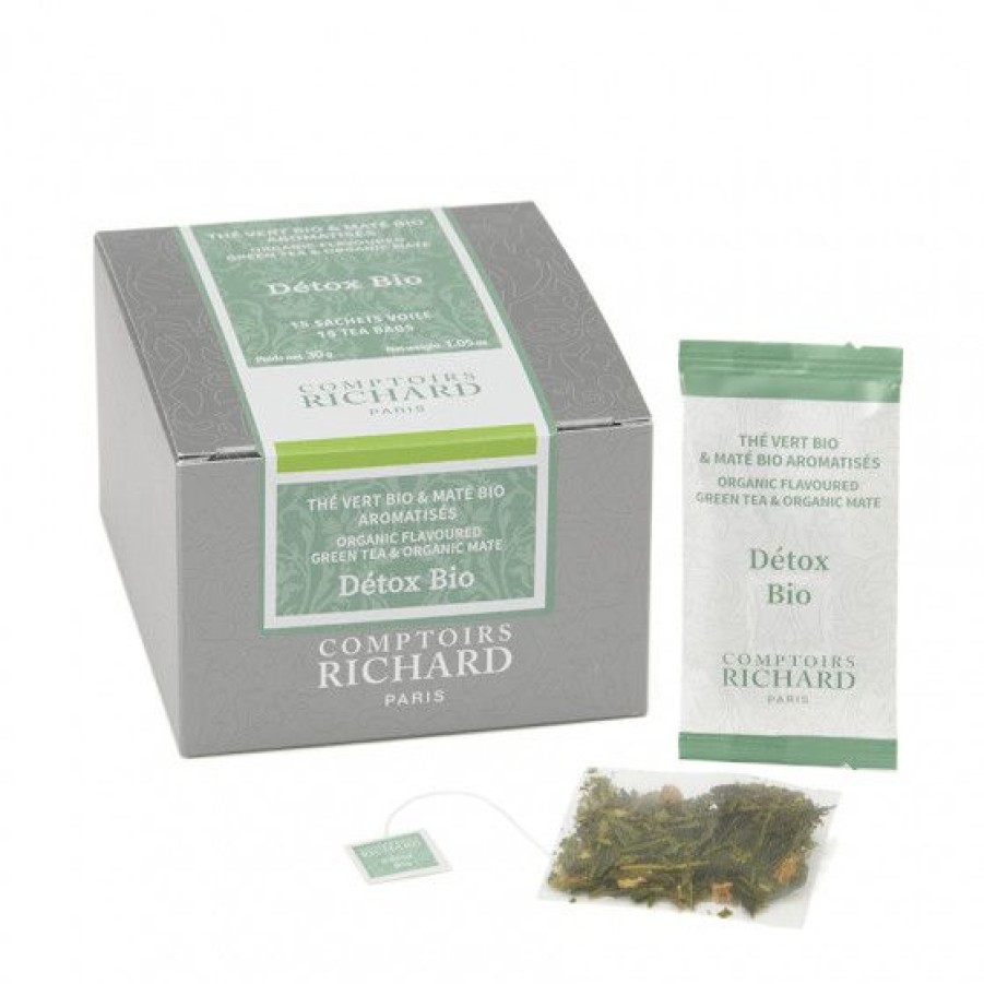 The Et Infusion Comptoi Rsrichard The Aromatise | The Vert Detox Mate Bio Sachets Voile X15