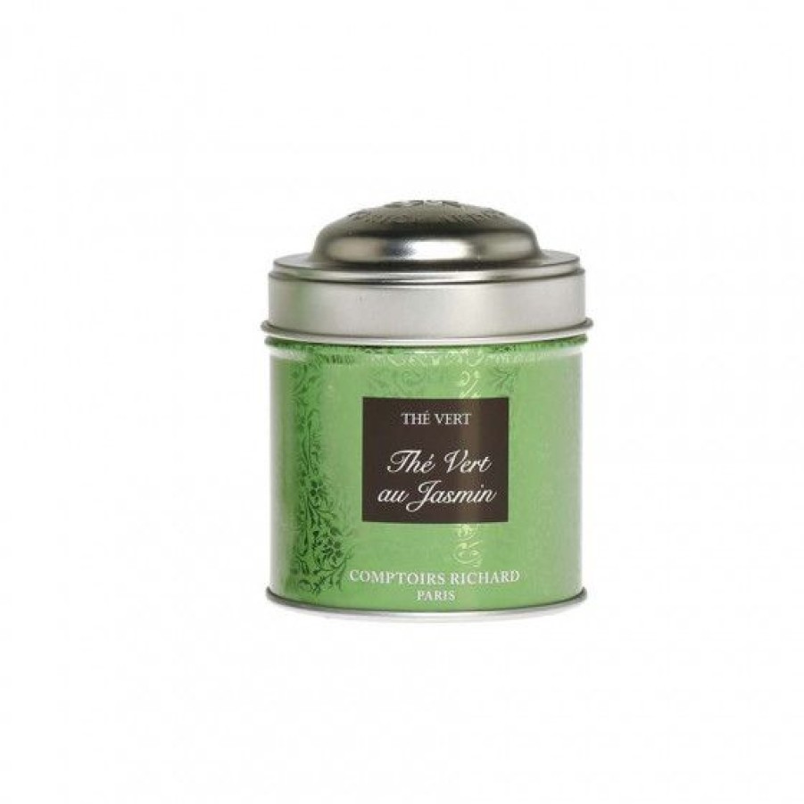 The Et Infusion Comptoi Rsrichard The Pure Origine | The Vert Au Jasmin Boite Metal Vrac 25G