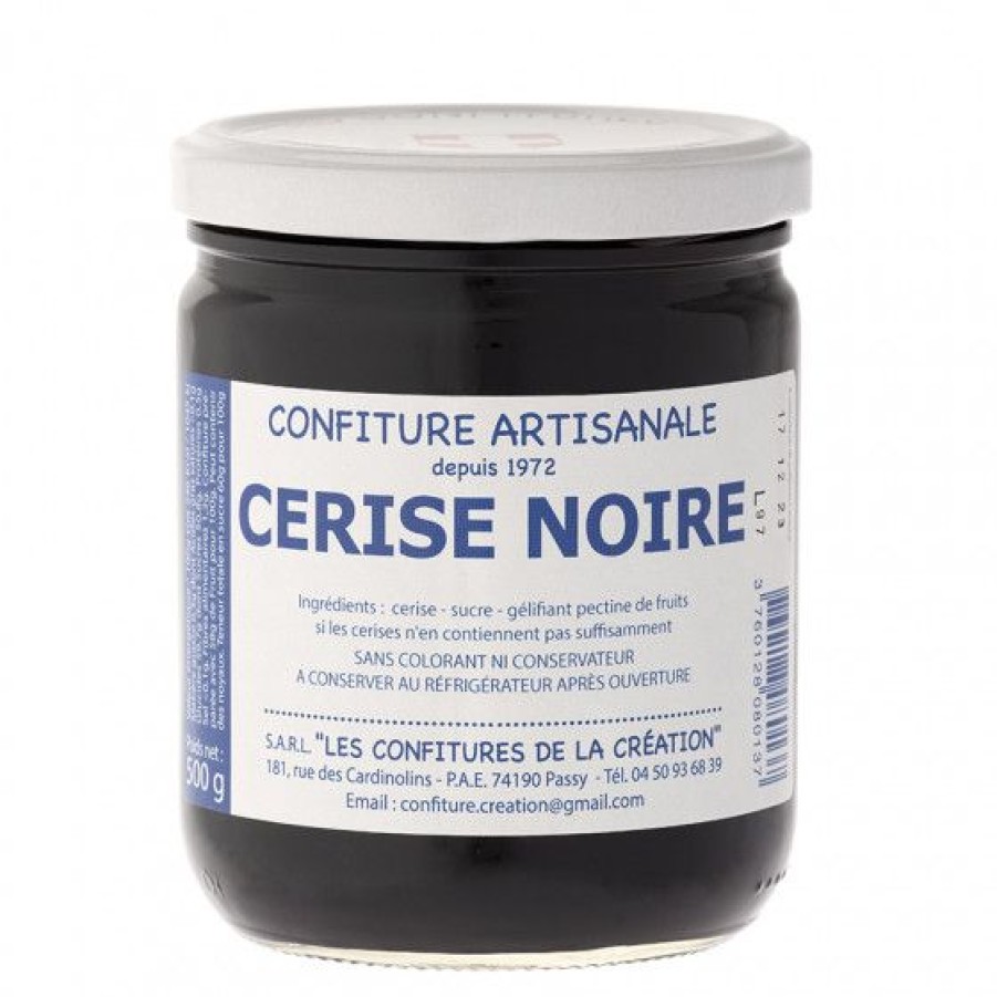 Epicerie Sucree Comptoi Rsrichard Confiture Et Pate A Tartiner | Confiture De Cerise Noire Les Confitures De La Creation 500G