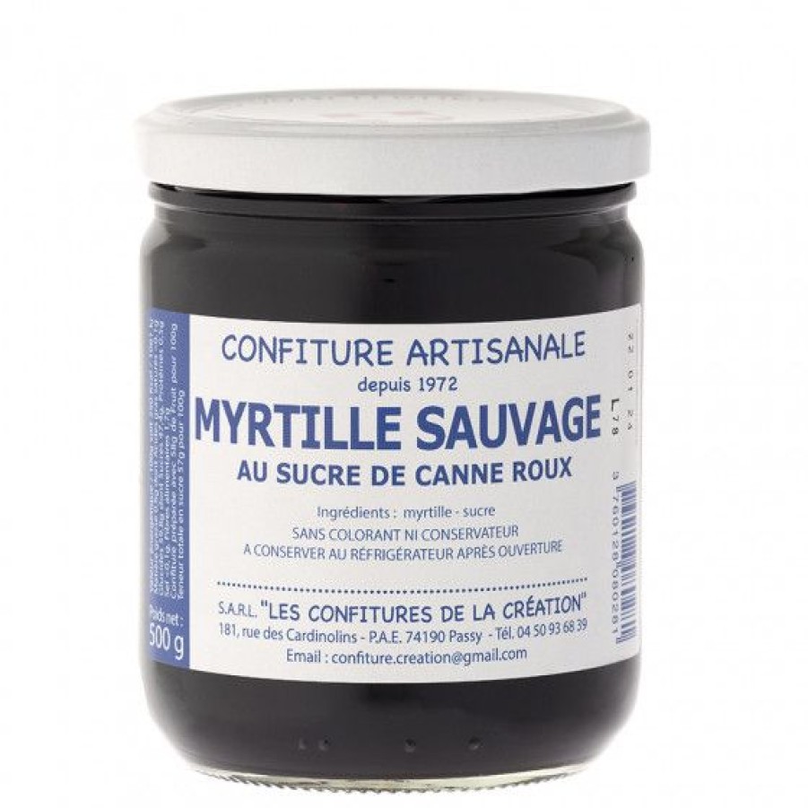 Epicerie Sucree Comptoi Rsrichard Confiture Et Pate A Tartiner | Confiture Myrtille Sauvage Les Confitures De La Creation 500G