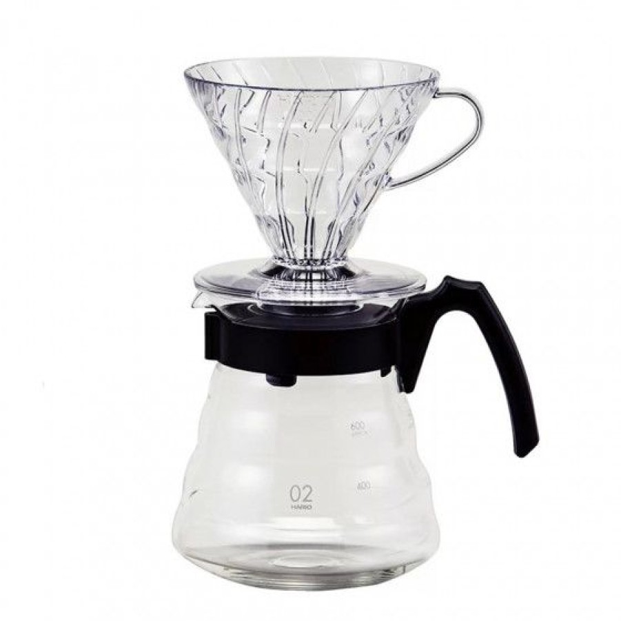 Cafe Comptoi Rsrichard Idees Cadeaux Cafe | Kit Dripper Et Carafe V60 1 A 4 Tasses