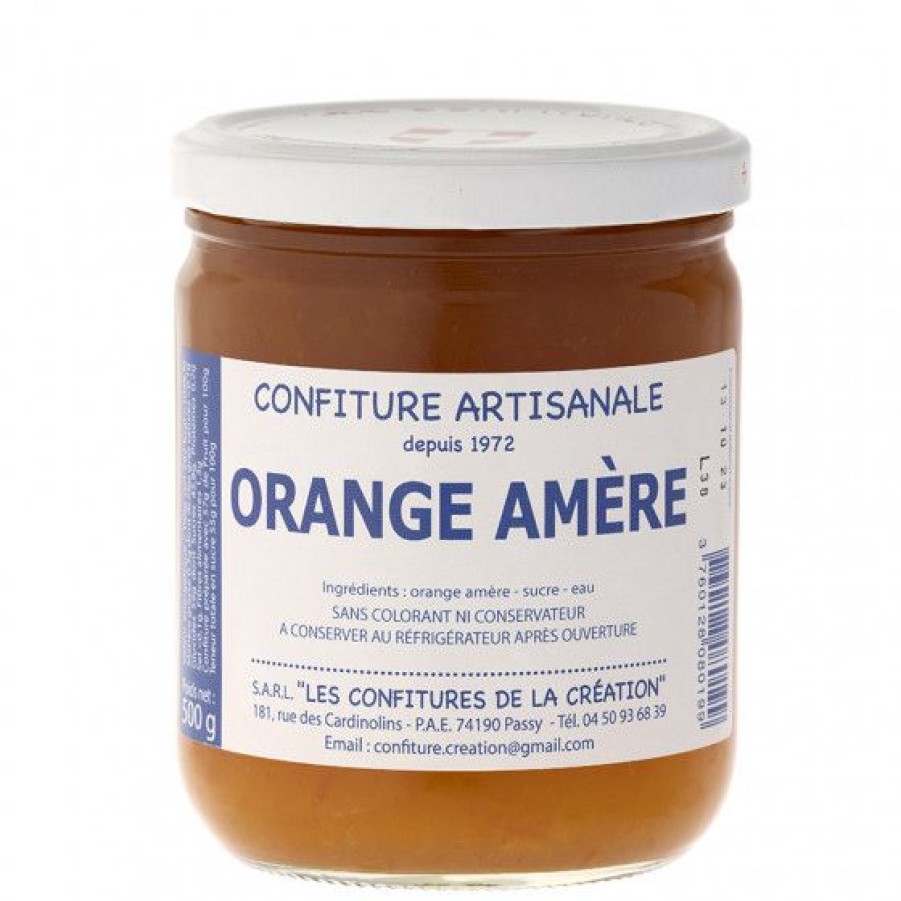 Epicerie Sucree Comptoi Rsrichard Confiture Et Pate A Tartiner | Confiture D'Orange Amere Les Confitures De La Creation 500G