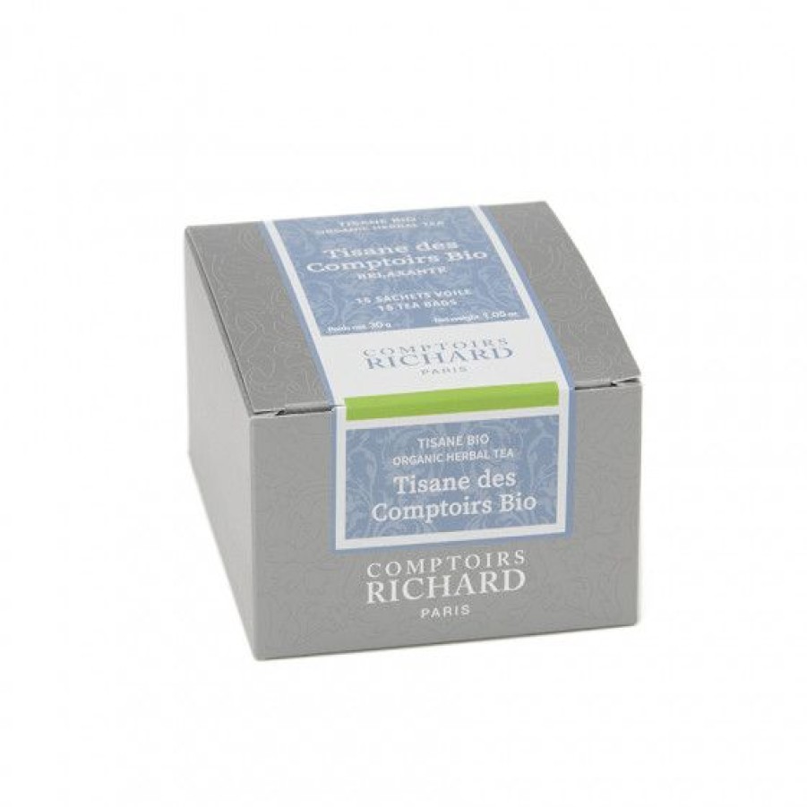 The Et Infusion Comptoi Rsrichard Rooibos Et Infusion | Tisane Des Comptoirs Bio Sachets Voile X15