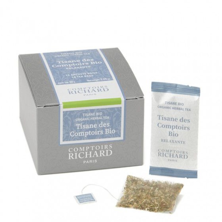 The Et Infusion Comptoi Rsrichard Rooibos Et Infusion | Tisane Des Comptoirs Bio Sachets Voile X15