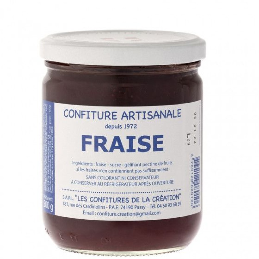 Epicerie Sucree Comptoi Rsrichard Confiture Et Pate A Tartiner | Confiture Fraise Les Confitures De La Creation 500G