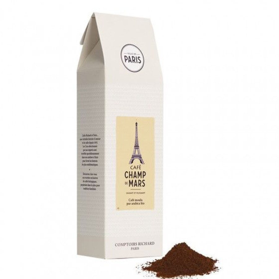 Cafe Comptoi Rsrichard Cafe Moulu | Cafe Bio Moulu Champ De Mars Etui 250G