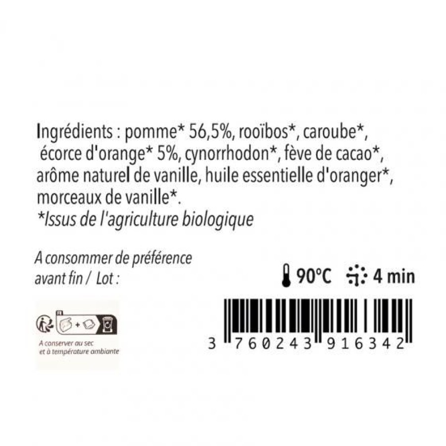 The Et Infusion Comptoi Rsrichard Rooibos Et Infusion | Infusion Essentielles Orange Et Pomme Bio 12 Sachets