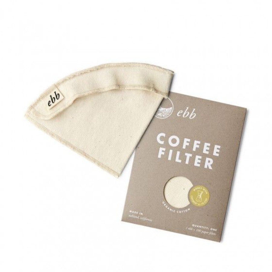 Accessoires Comptoi Rsrichard Filtre | Filtre Reutilisable En Coton Pour Chemex 6 A 10 Tasses