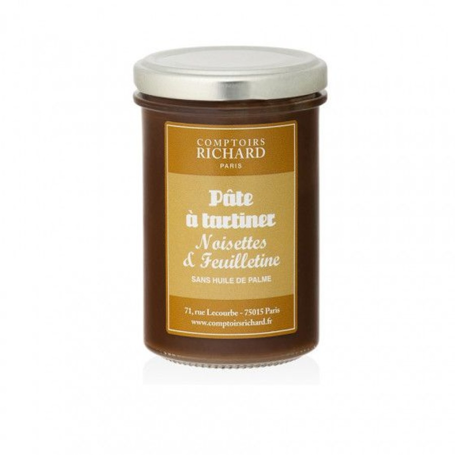 Epicerie Sucree Comptoi Rsrichard Confiture Et Pate A Tartiner | Pate A Tartiner Noisettes Et Feuilletine 240G