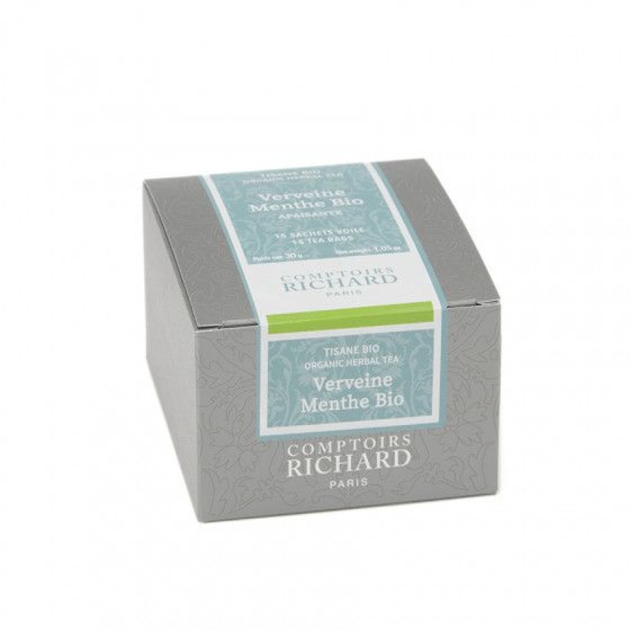 The Et Infusion Comptoi Rsrichard Rooibos Et Infusion | Tisane Verveine Menthe Bio Sachets Voile X15