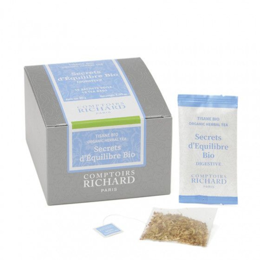 The Et Infusion Comptoi Rsrichard Rooibos Et Infusion | Tisane Secrets D'Equilibre Bio Sachets Voile X15