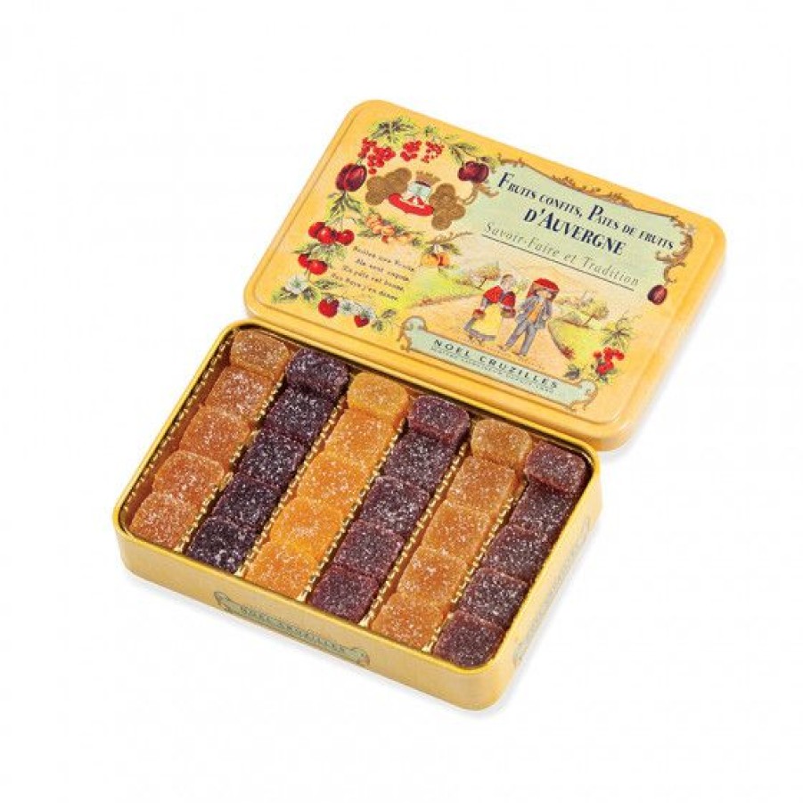 Epicerie Sucree Comptoi Rsrichard Biscuit Et Specialite | Boite Metal Garnie De Pates De Fruits Assortis 330G