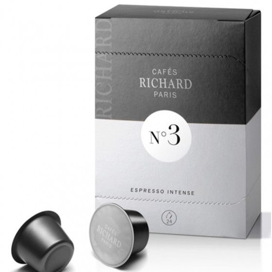 Cafe Comptoi Rsrichard Capsules Ventura | Cafe Expresso Intense Capsules Premium N°3 Pour Machine Ventura Richard X24