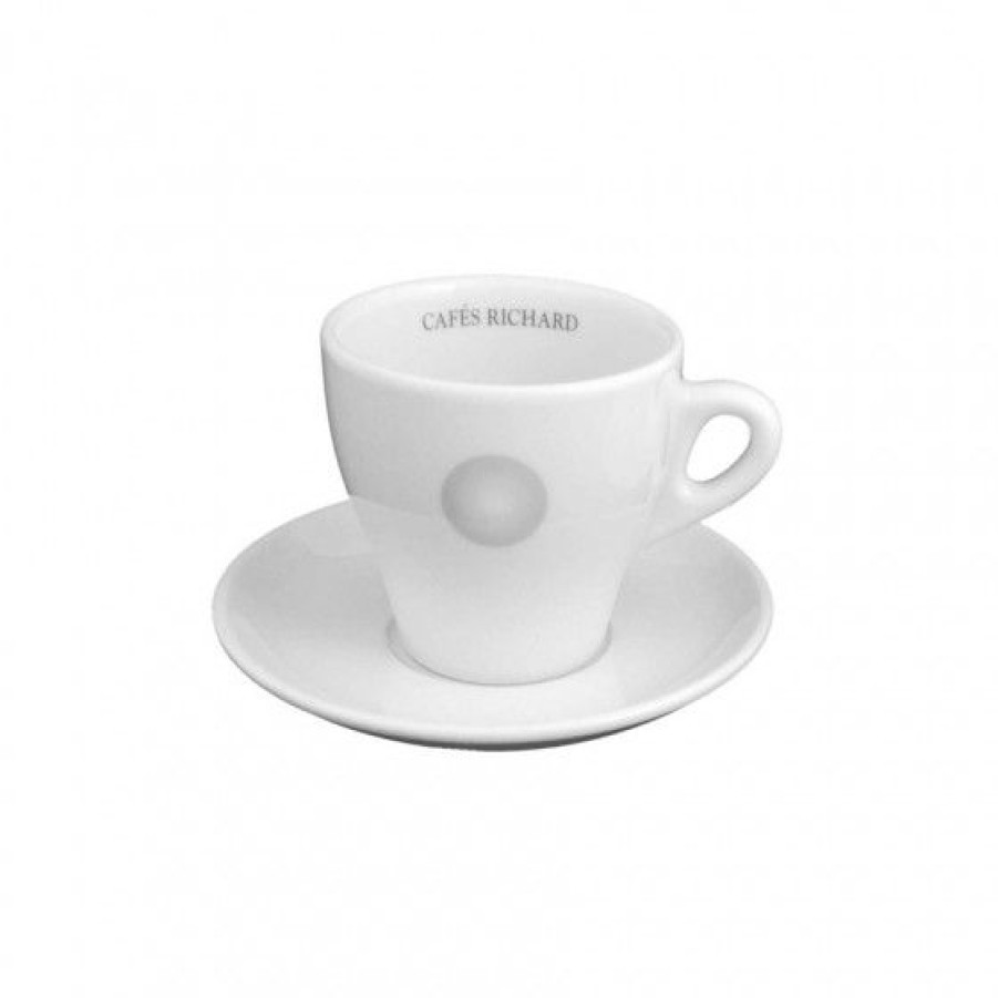 Accessoires Comptoi Rsrichard Mug Et Tasse | Tasse Expresso Et Soucoupe Perle Noire 6Cl