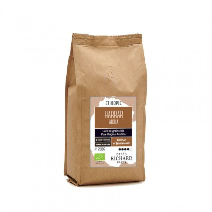 Cafe Comptoi Rsrichard Cafe Pure Origine | Cafe Ethiopie Moka Harrar Bio 250G