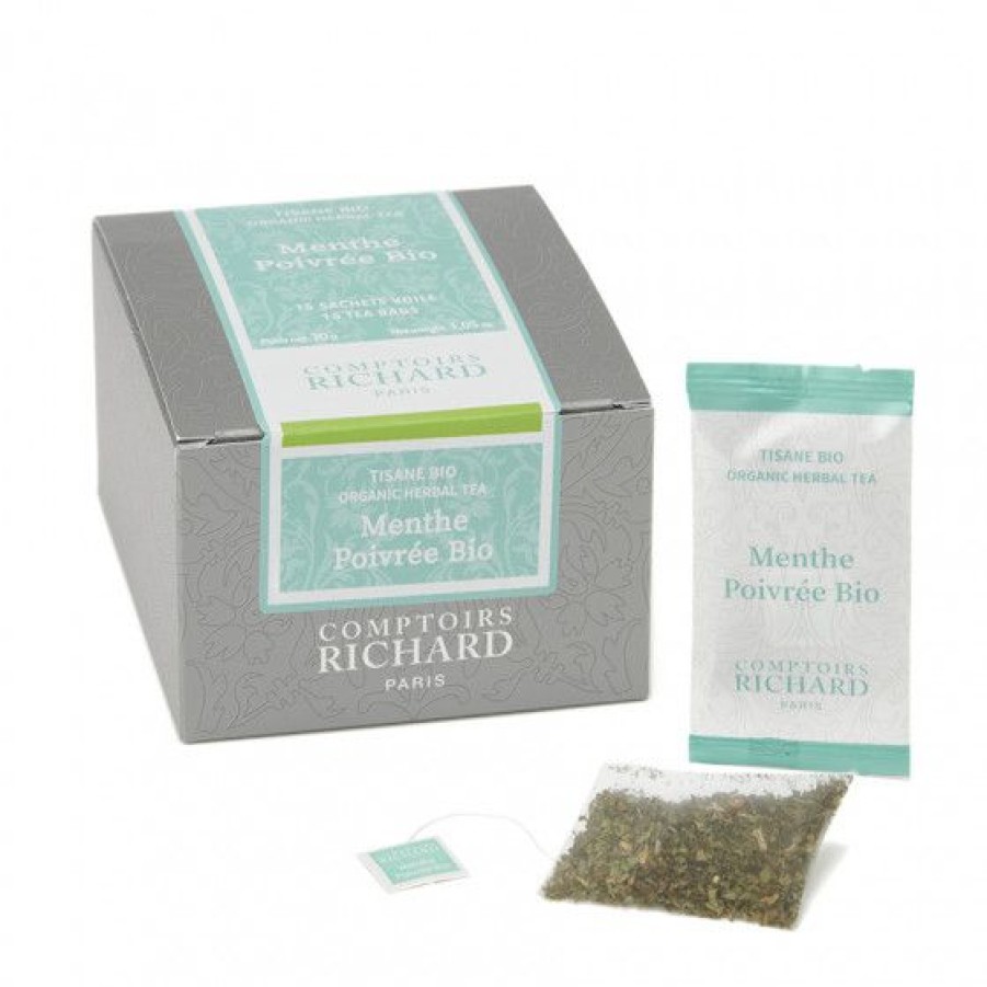 The Et Infusion Comptoi Rsrichard Rooibos Et Infusion | Tisane Menthe Poivree Bio Sachets Voile X15