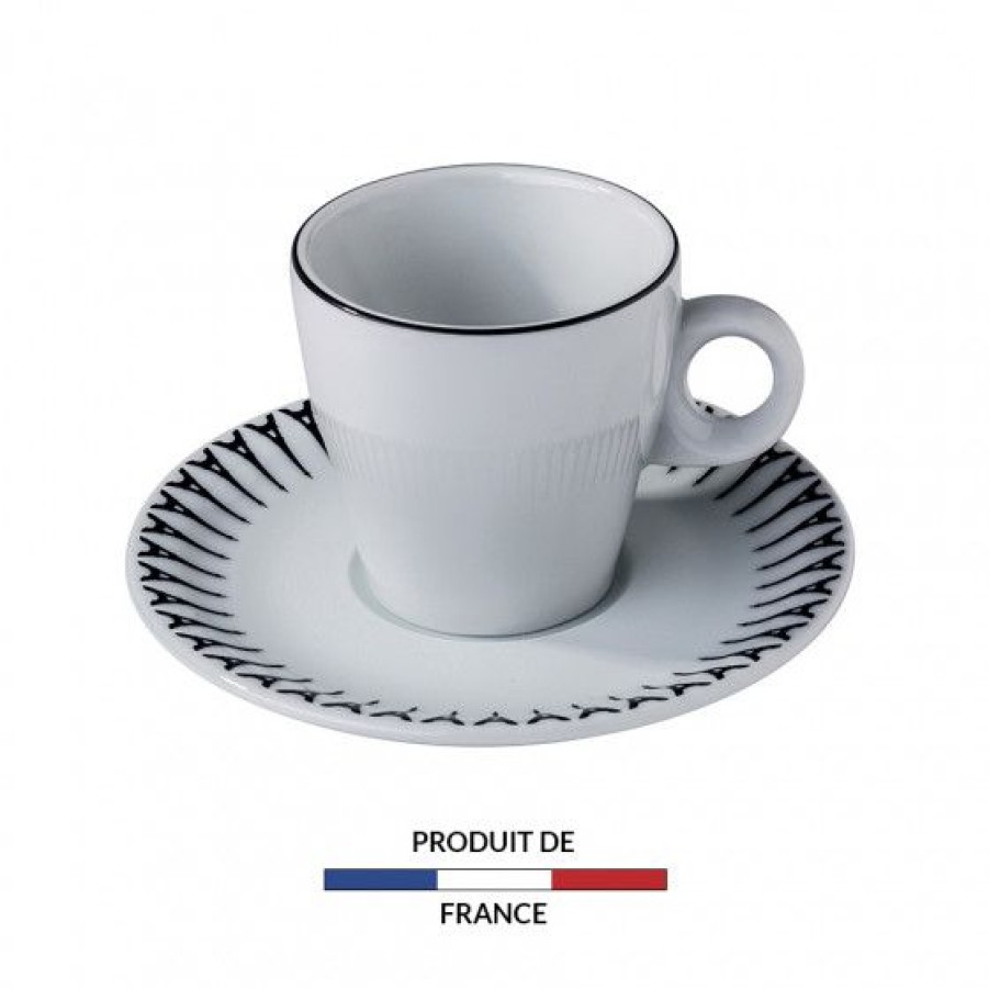 Accessoires Comptoi Rsrichard Mug Et Tasse | Tasse A The Fluto Tour Eiffel 18Cl