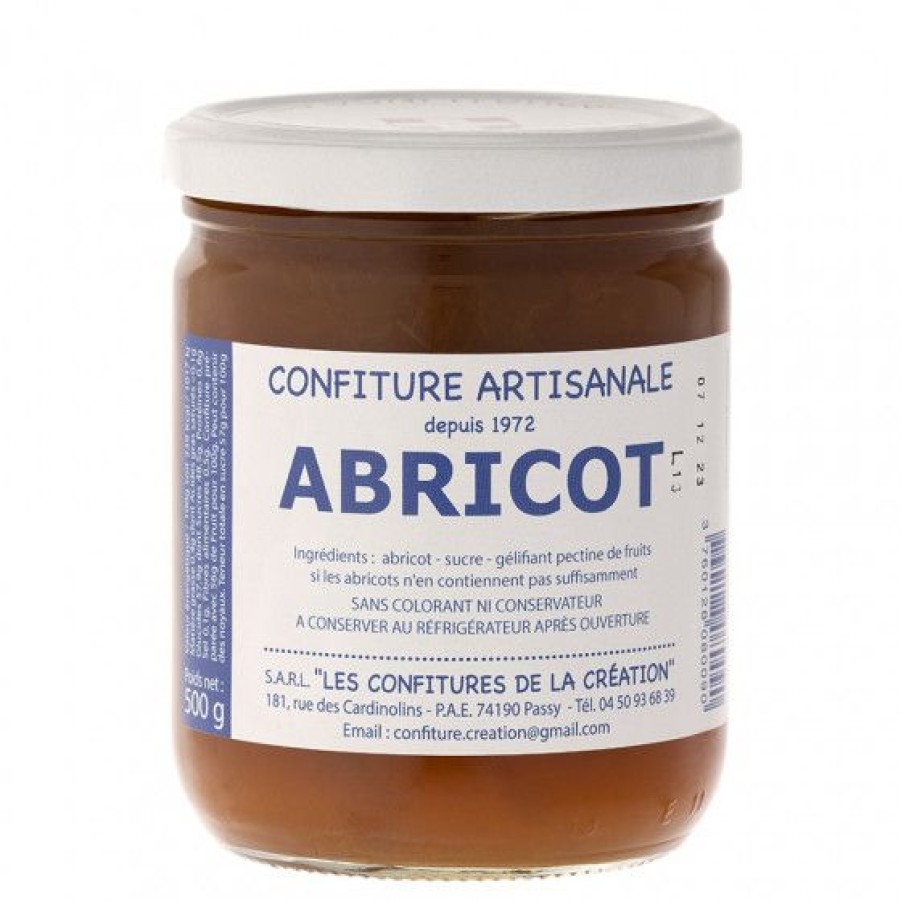 Epicerie Sucree Comptoi Rsrichard Confiture Et Pate A Tartiner | Confiture Abricot Les Confitures De La Creation 500G