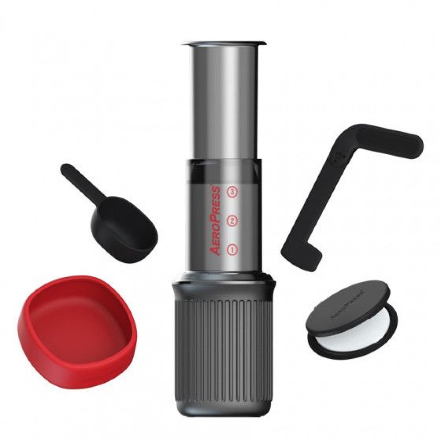 Machine Et Cafetiere Comptoi Rsrichard Cafetiere Nomade | Cafetiere Expresso Aeropress Go Noire 4 Tasses