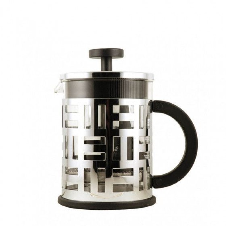 Cafe Comptoi Rsrichard Idees Cadeaux Cafe | Cafetiere A Piston Argentee Eileen 4 Tasses Bodum