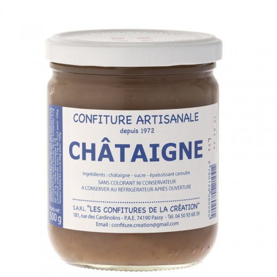 Epicerie Sucree Comptoi Rsrichard Confiture Et Pate A Tartiner | Confiture Chataigne Les Confitures De La Creation 500G