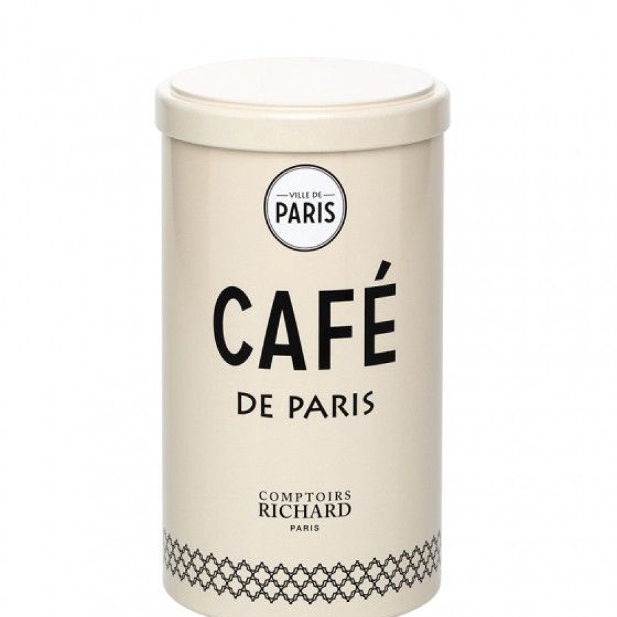 Cafe Comptoi Rsrichard Cafe Moulu | Boite A Cafe Garnie Du Cafe Champs Elysees Ville De Paris 250G