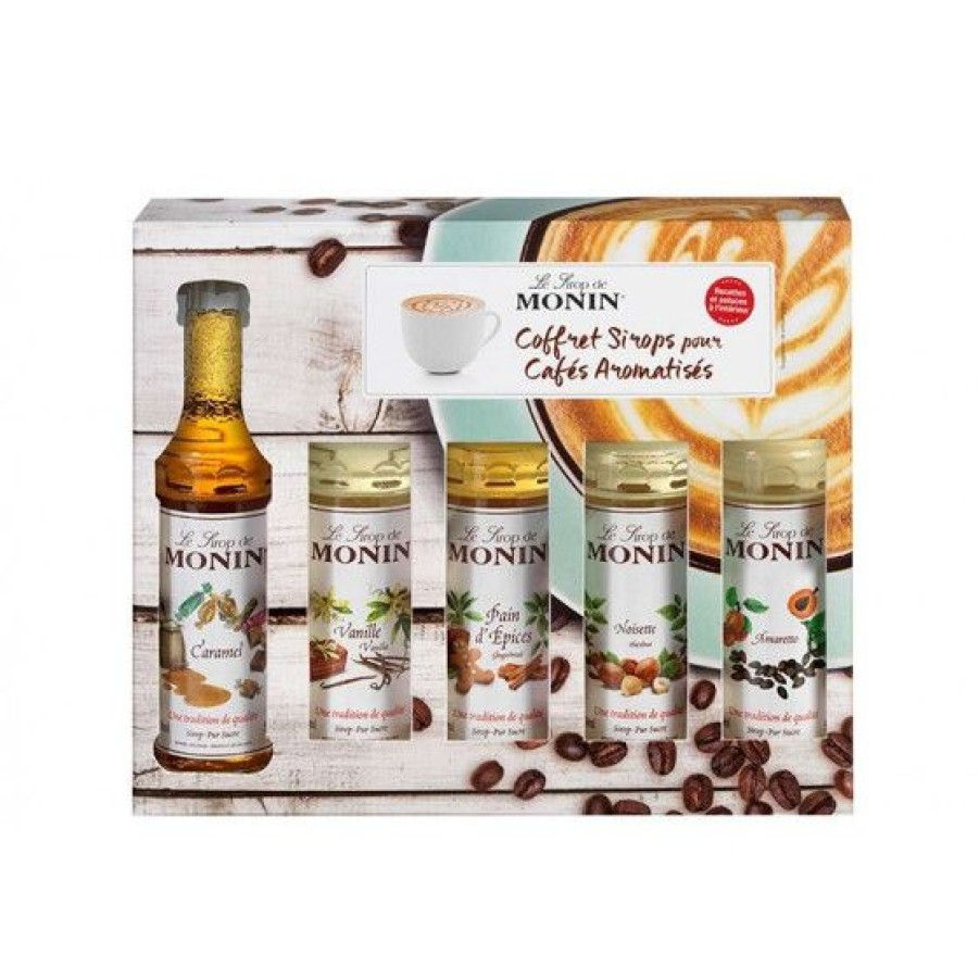 Epicerie Sucree Comptoi Rsrichard Sirop Et Sucre | Coffret De 5 Mini Sirops Cafe 5X5Cl