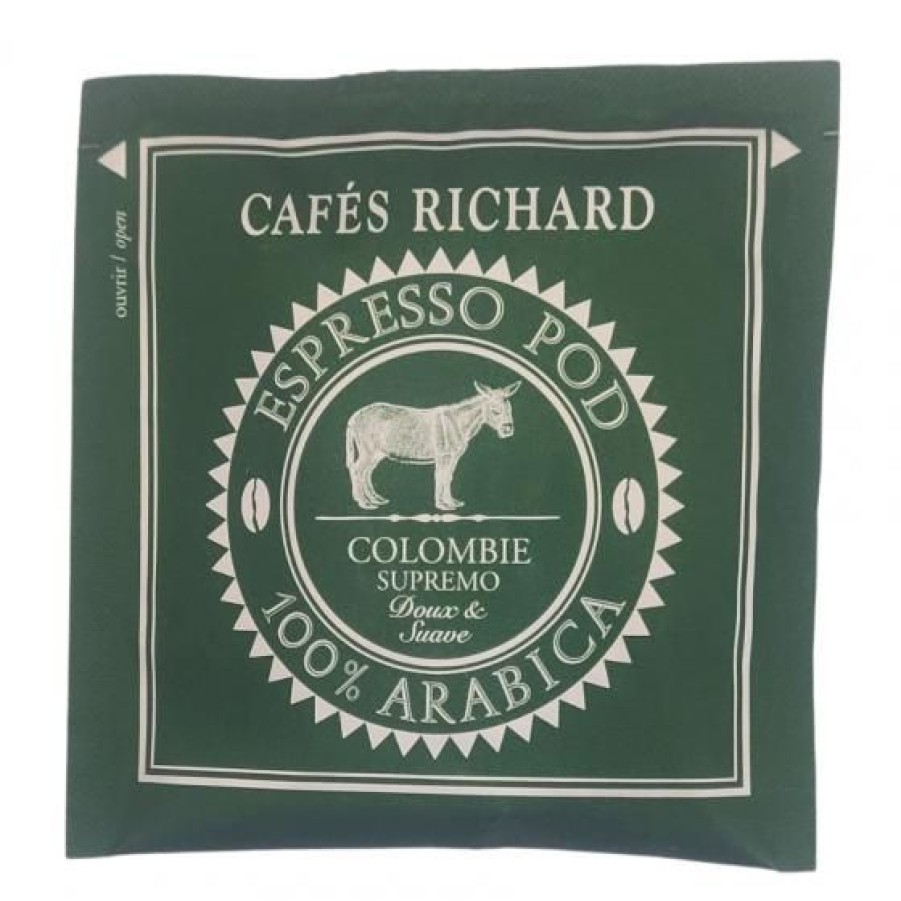 Cafe Comptoi Rsrichard Pods Ese | Cafe Colombie Pods Ese Etui X25