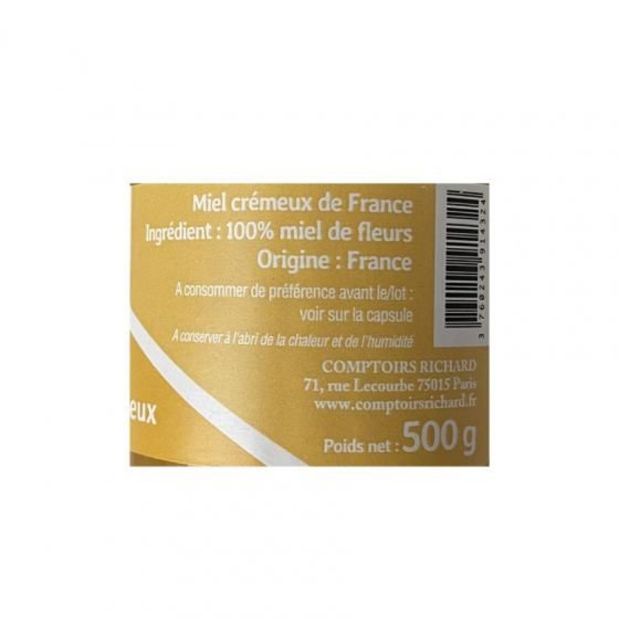 Epicerie Sucree Comptoi Rsrichard Miel | Miel Cremeux De France 500G