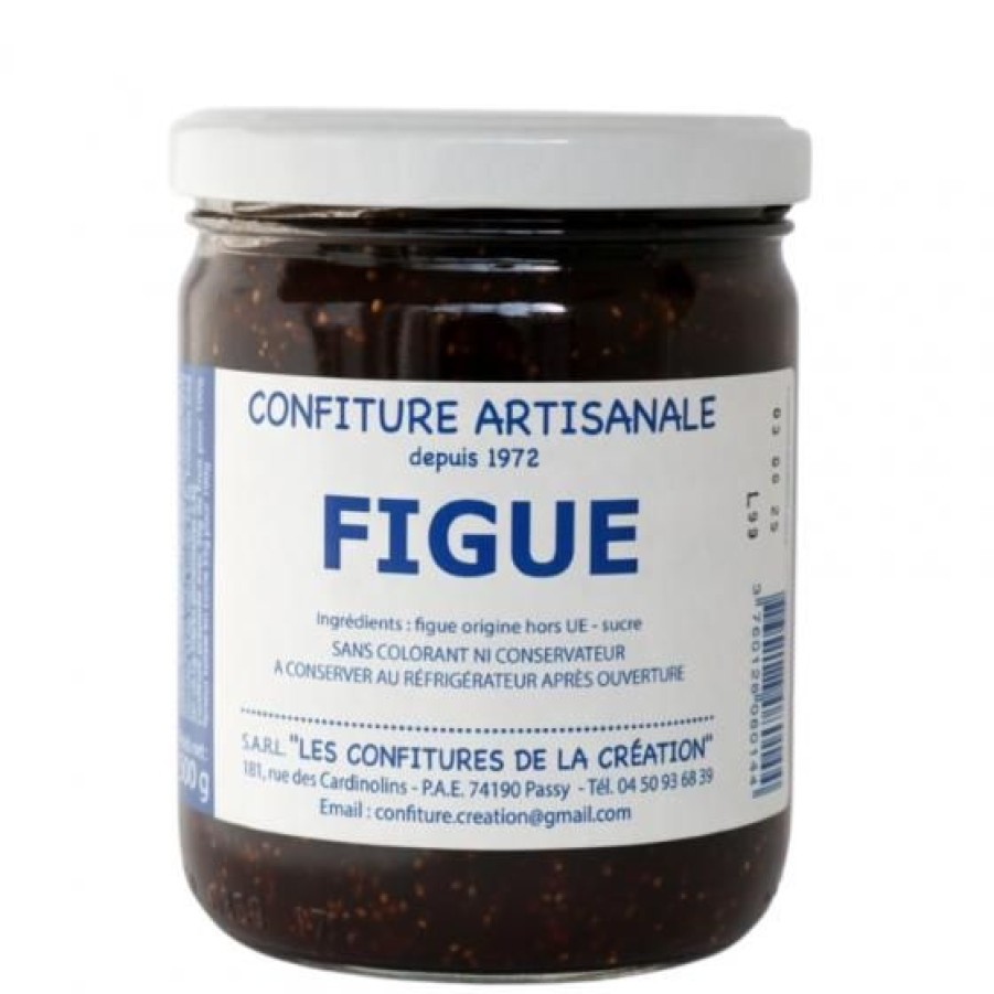 Epicerie Sucree Comptoi Rsrichard Confiture Et Pate A Tartiner | Confiture Figue Les Confitures De La Creation 500G