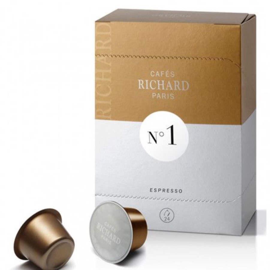 Cafe Comptoi Rsrichard Capsules Ventura | Cafe Expresso Capsules Premium N°1 Pour Machine Ventura Richard X24