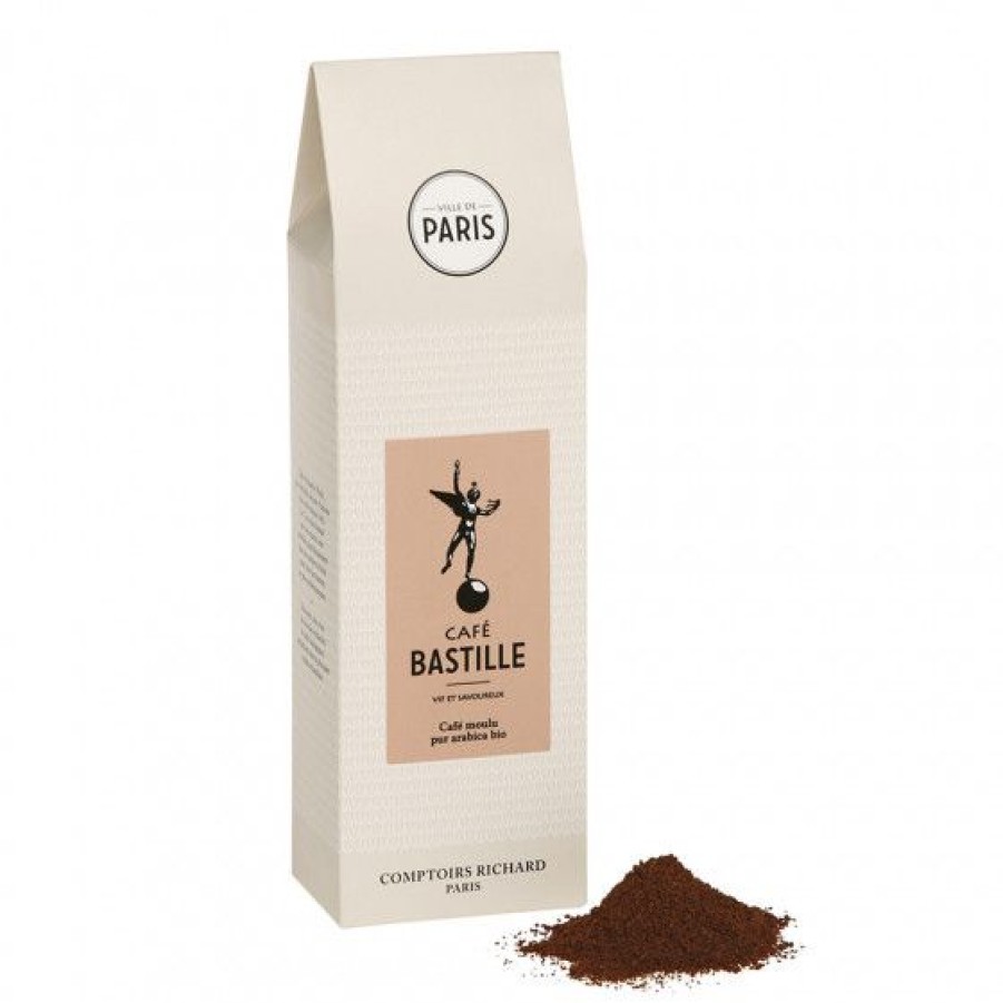 Cafe Comptoi Rsrichard Cafe Moulu | Cafe Bio Moulu Bastille Etui 250G