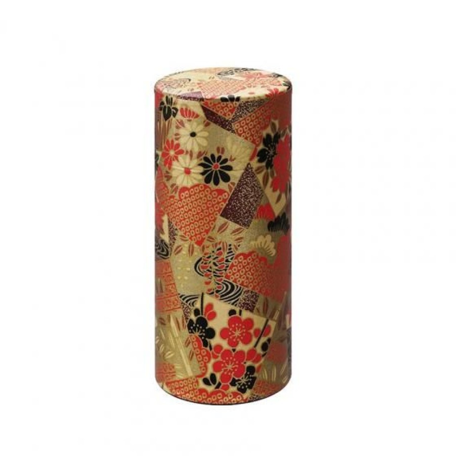 The Et Infusion Comptoi Rsrichard Idees Cadeaux The | Boite A The Vide Doree A Motifs Japonais 200G