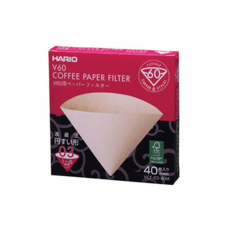 Accessoires Comptoi Rsrichard Filtre | Filtres Dripper V60 1 A 6 Tasses X 40