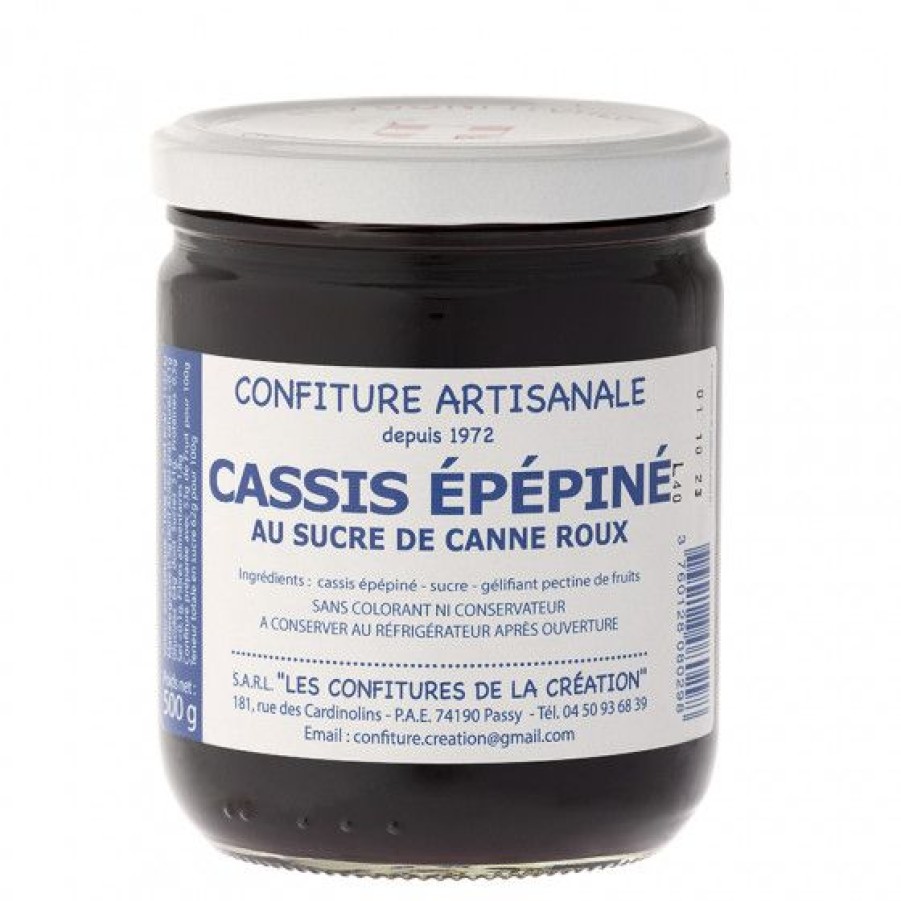 Epicerie Sucree Comptoi Rsrichard Confiture Et Pate A Tartiner | Confiture Cassis Epepine Les Confitures De La Creation 500G