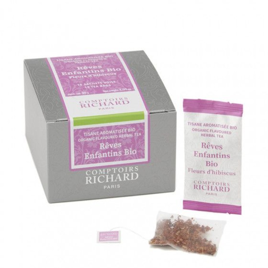 The Et Infusion Comptoi Rsrichard Rooibos Et Infusion | Tisane Reves Enfantins Bio Sachets Voile X15