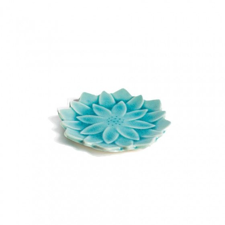 Accessoires Comptoi Rsrichard Filtre | Coupelle Dalhia Turquoise En Porcelaine Du Japon