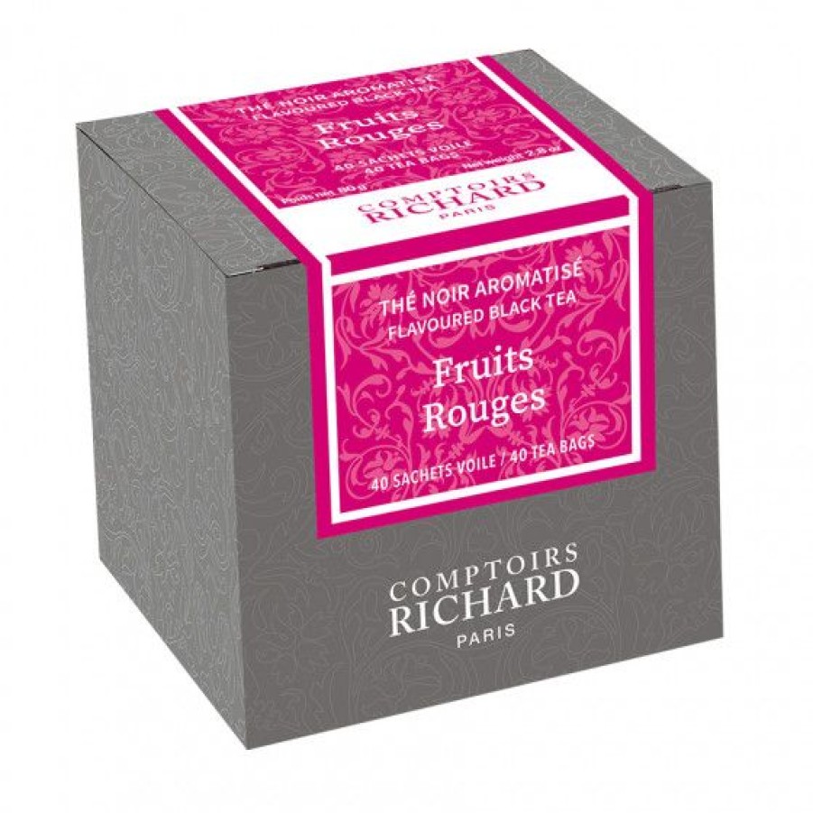 The Et Infusion Comptoi Rsrichard The Aromatise | The Noir Fruits Rouges Sachets Voile X40