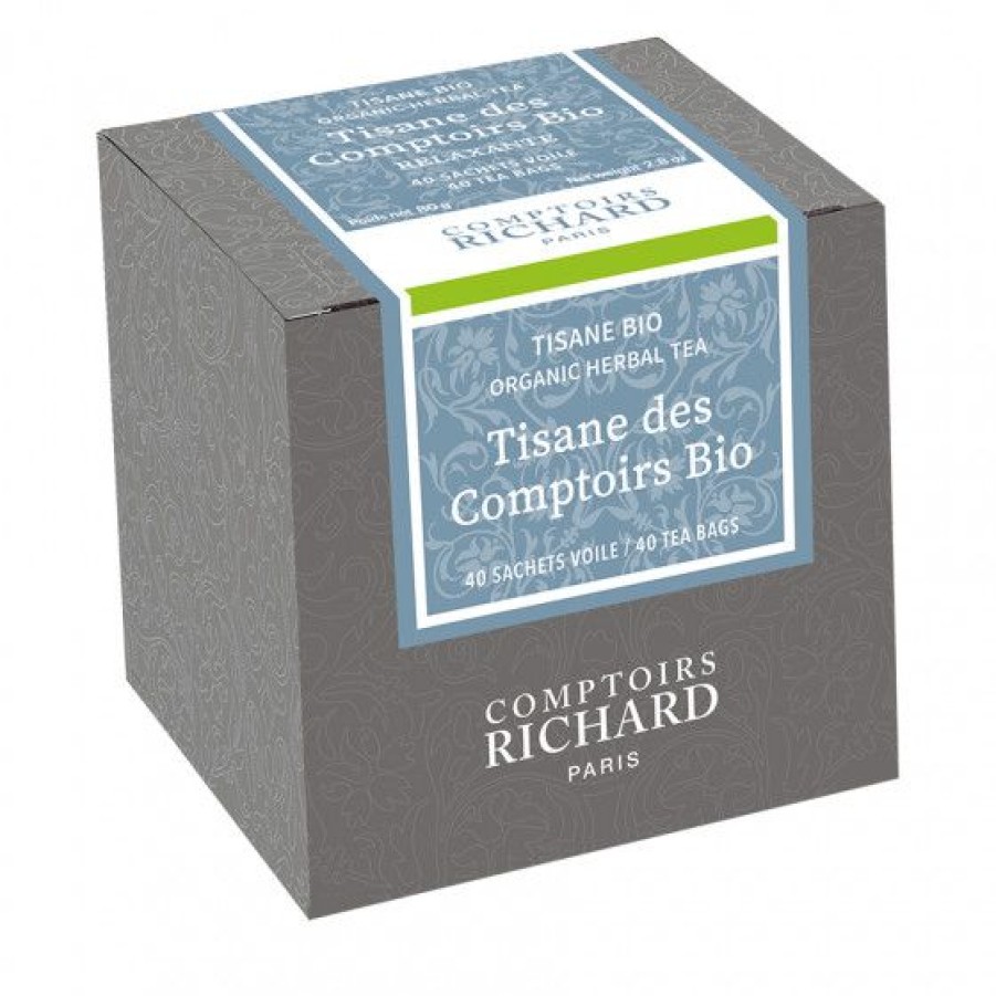 The Et Infusion Comptoi Rsrichard Rooibos Et Infusion | Tisane Des Comptoirs Bio Sachets Voile X40