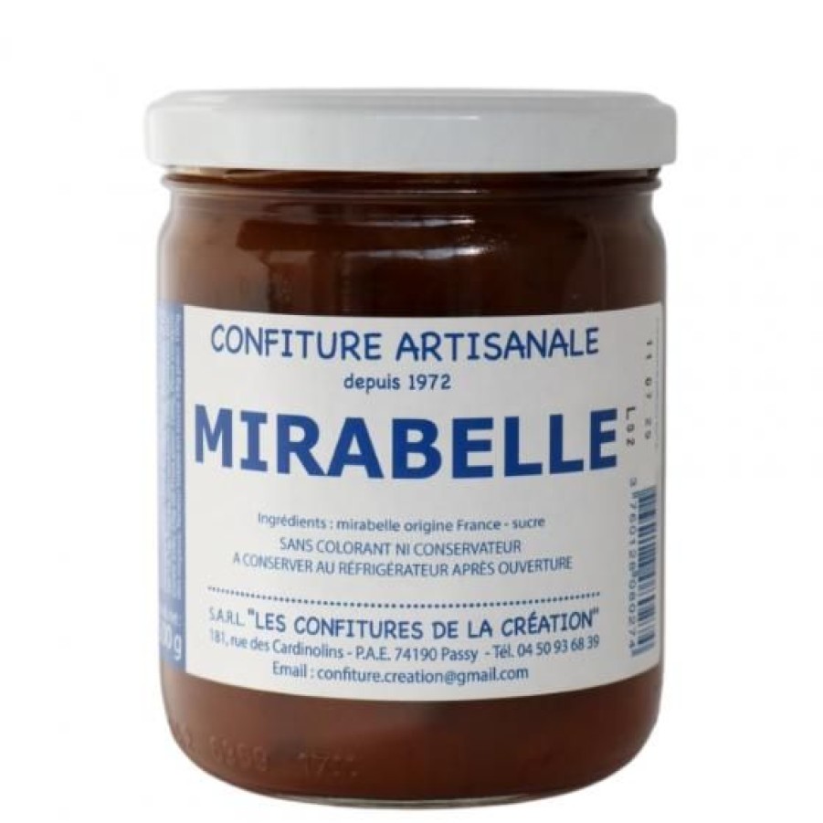 Epicerie Sucree Comptoi Rsrichard Confiture Et Pate A Tartiner | Confiture Mirabelle Les Confitures De La Creation 500G