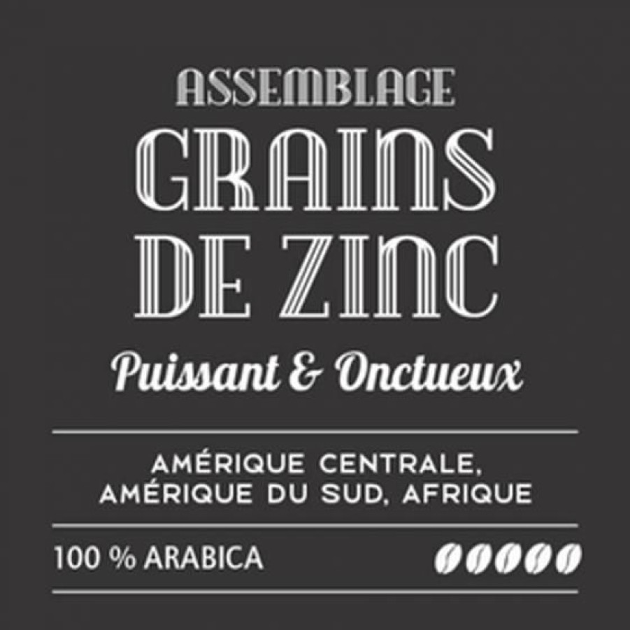 Cafe Comptoi Rsrichard Assemblage Signature | Cafe Assemblage Grains De Zinc 250G