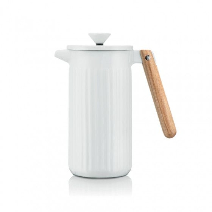 Machine Et Cafetiere Comptoi Rsrichard Cafetiere A Piston | Cafetiere Piston En Porcelaine Blanche Douro 1L