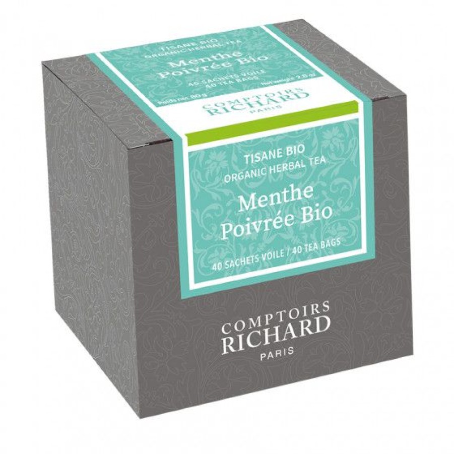 The Et Infusion Comptoi Rsrichard Rooibos Et Infusion | Tisane Menthe Poivree Bio Sachets Voile X40