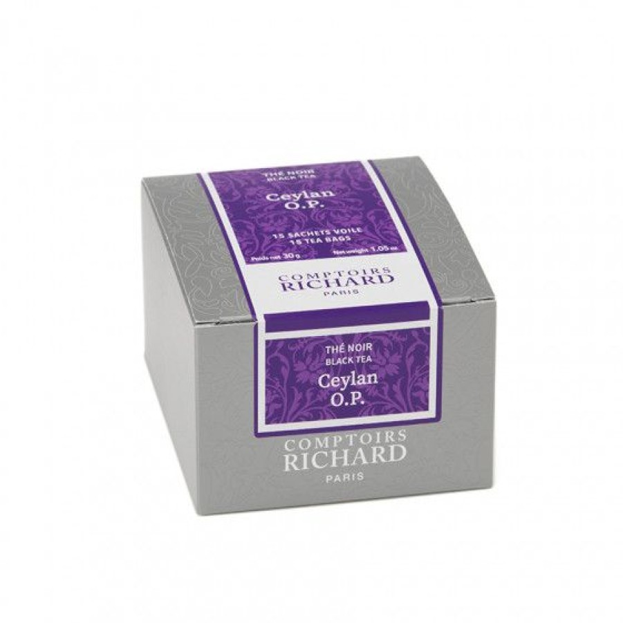 The Et Infusion Comptoi Rsrichard The Pure Origine | The Noir Ceylan Op Sachets Voile X15