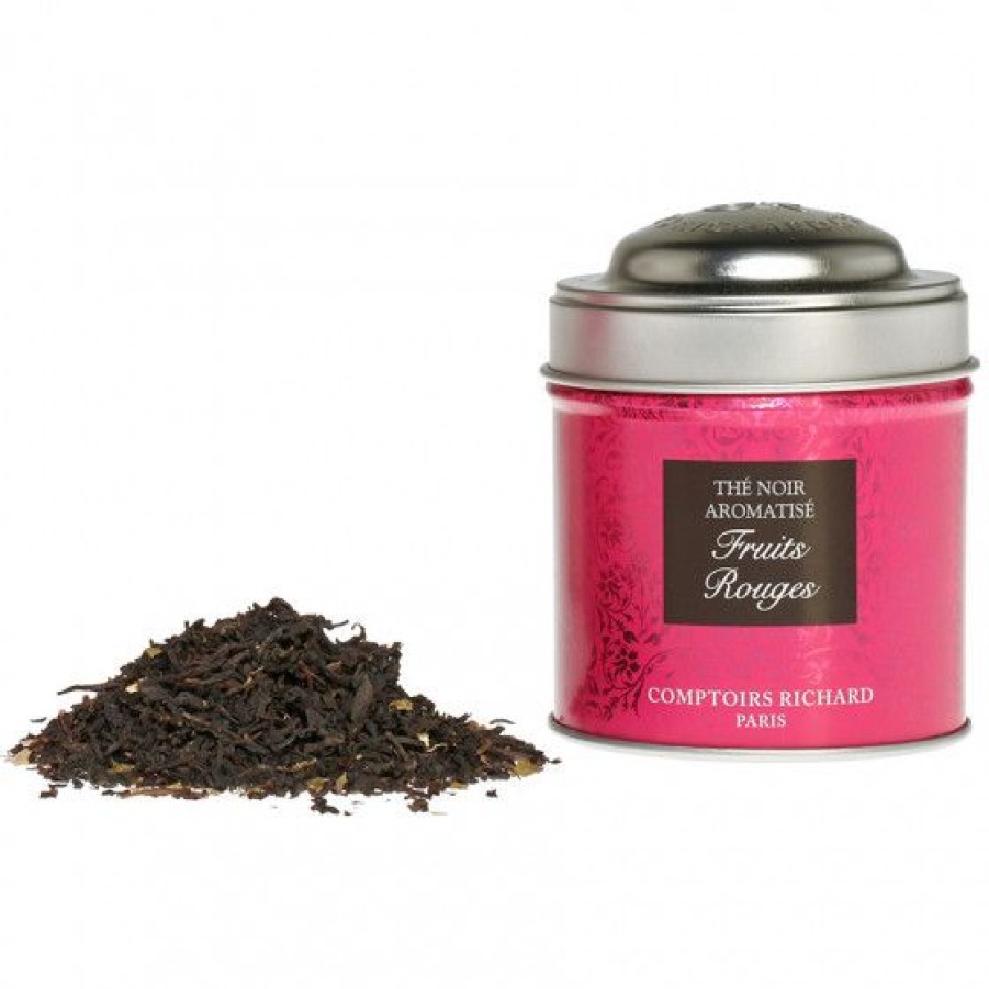 The Et Infusion Comptoi Rsrichard The Aromatise | The Noir Fruits Rouges Boite Metal Vrac 25G