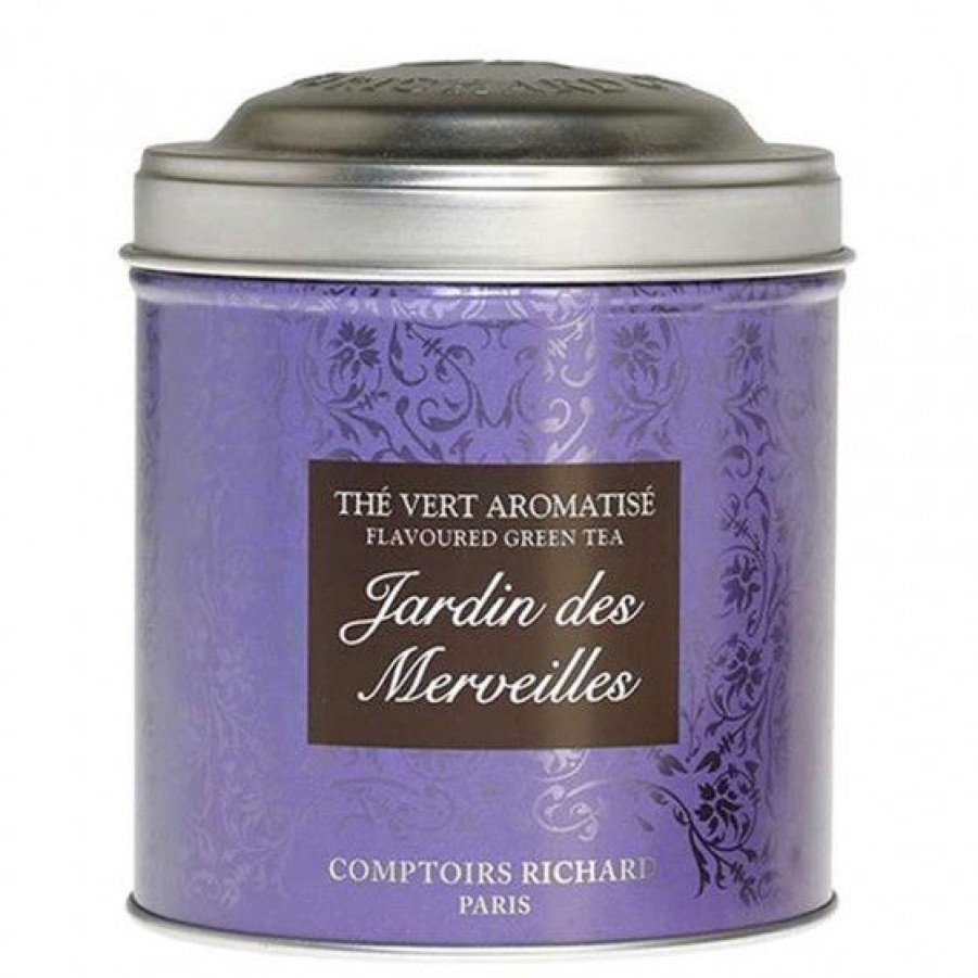 The Et Infusion Comptoi Rsrichard The Aromatise | The Vert Jardin Des Merveilles Boite Metal Vrac 80G