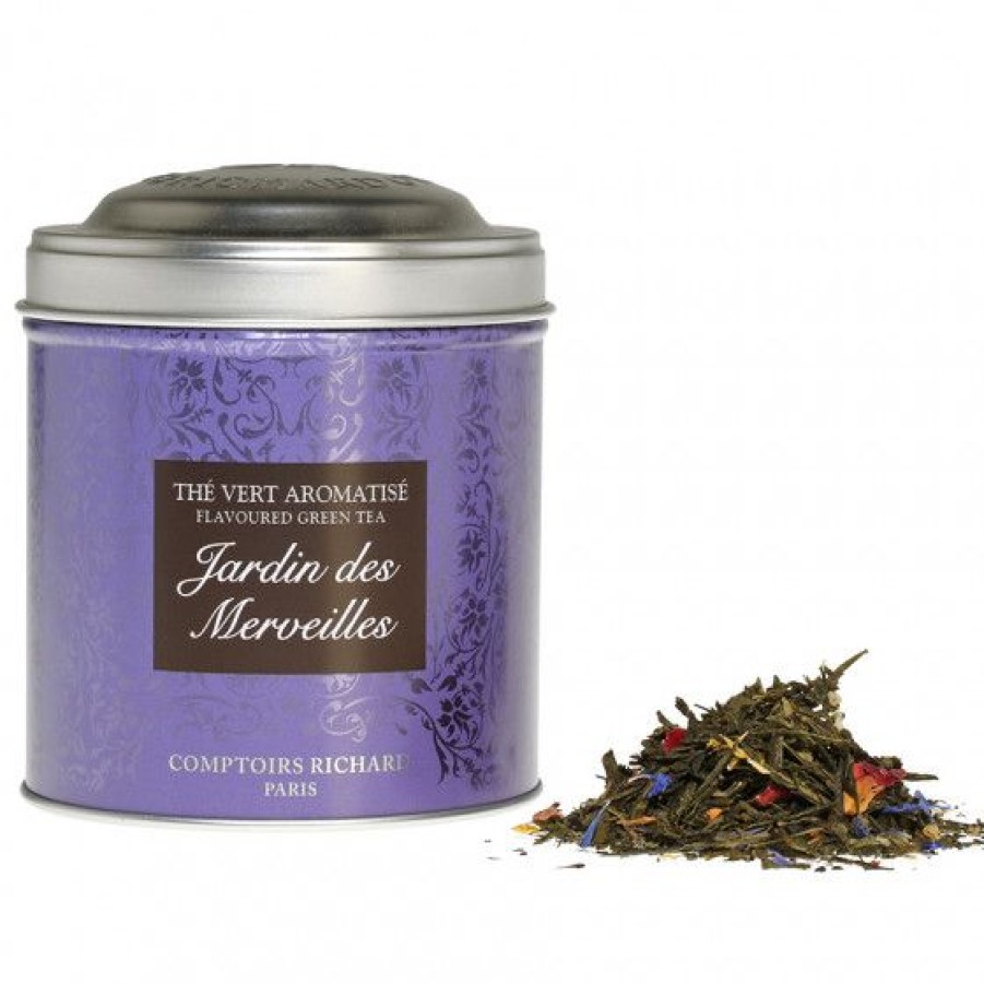 The Et Infusion Comptoi Rsrichard The Aromatise | The Vert Jardin Des Merveilles Boite Metal Vrac 80G